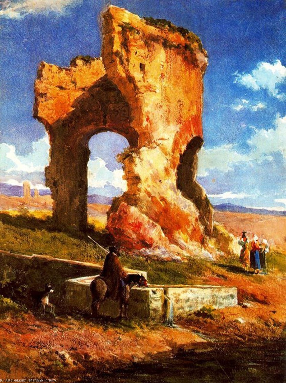 Roman Ruins — Mariano Fortuny