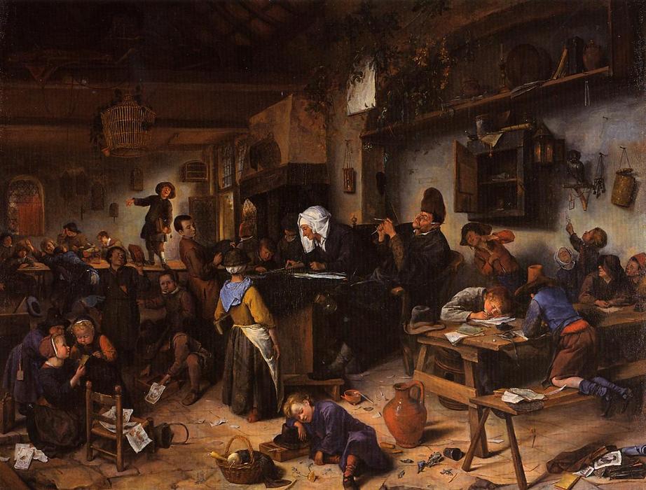 A School For Boys And Girls — Jan Havickszoon Steen