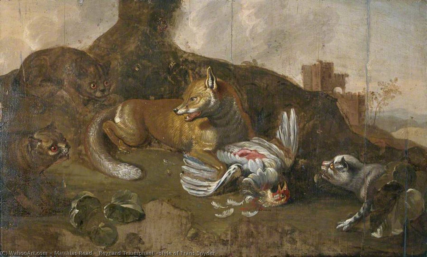 Reynard Triumphant (style Of Frans Snyder) — Matthias Read