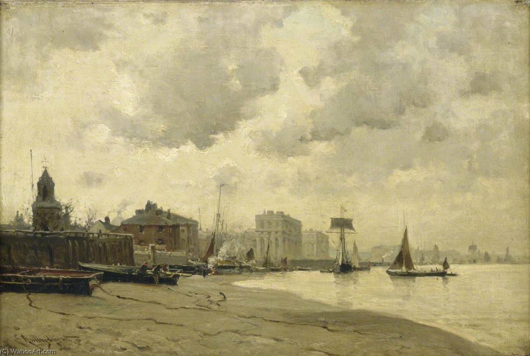 Greenwich Ferry — Edmund Aubrey Hunt