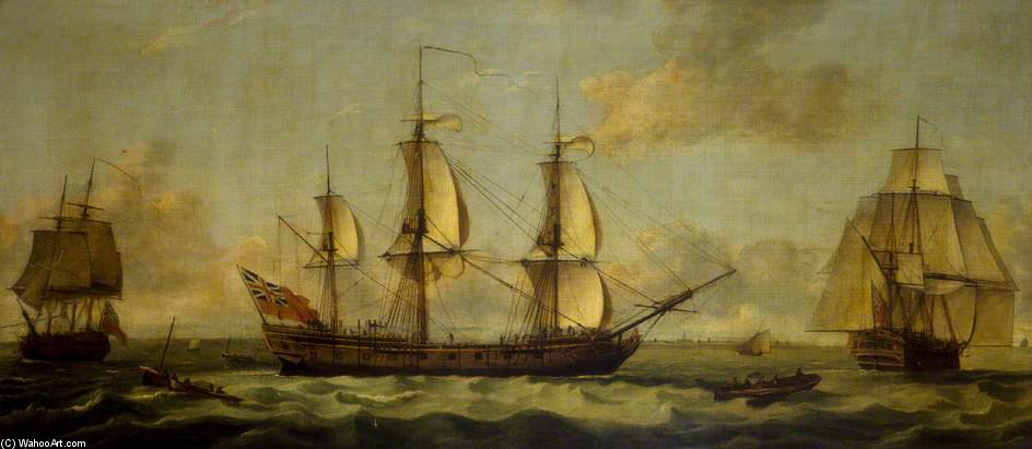 The Indiaman 'royal Charlotte' — Robert Dodd