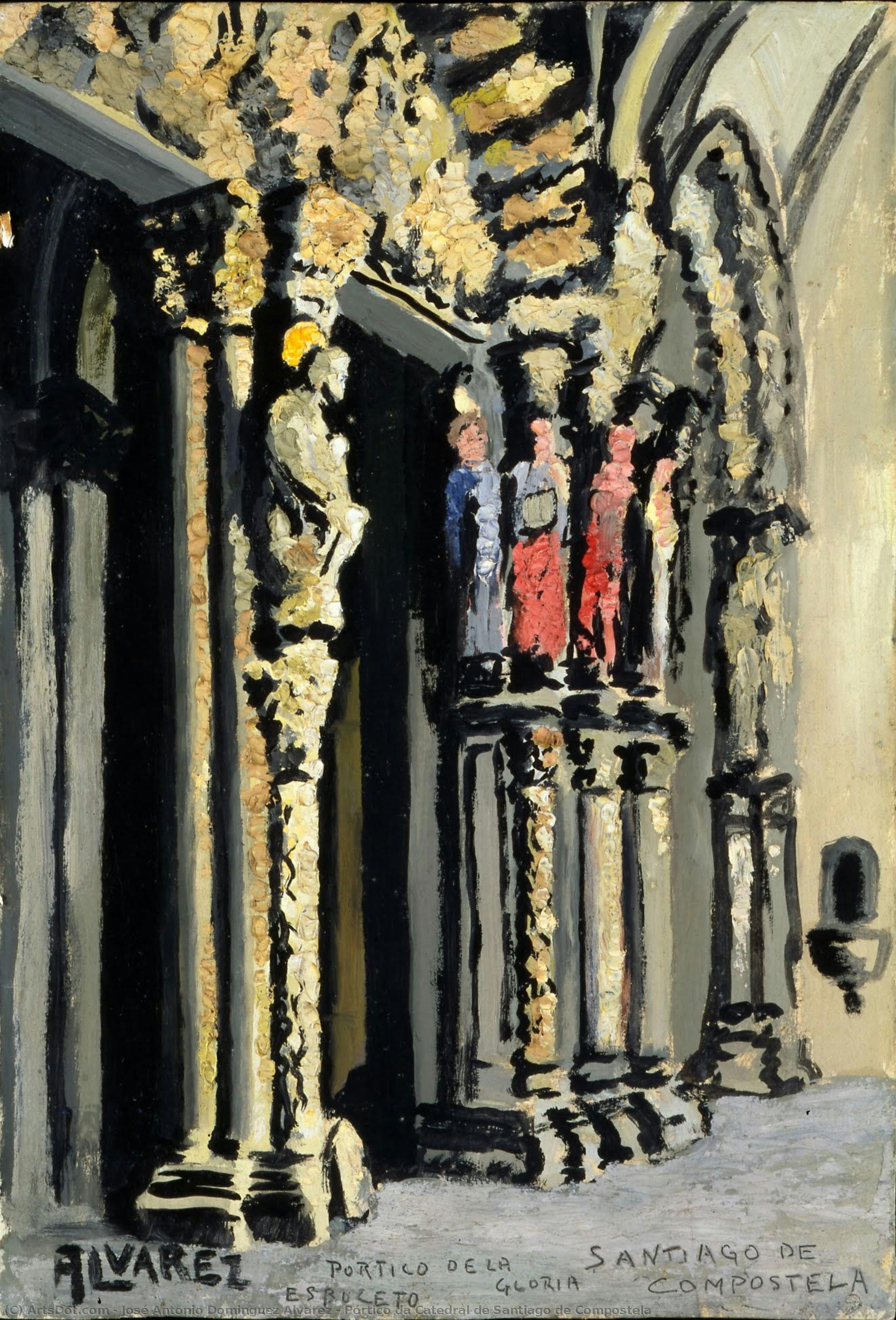 Pórtico Da Catedral De Santiago De Compostela — José Antonio Dominguez Alvarez