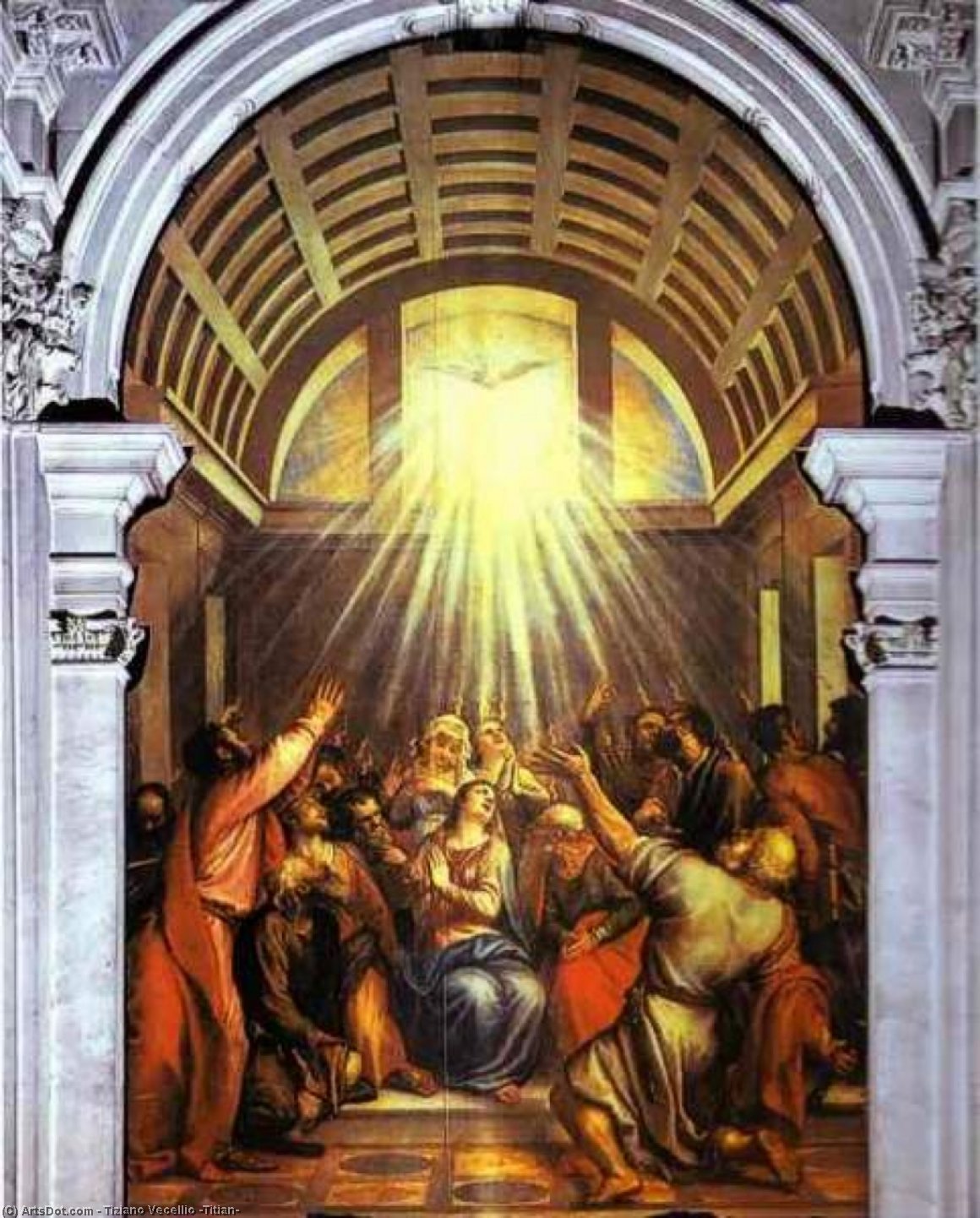 The Descent Of The Holy Ghost — Titian