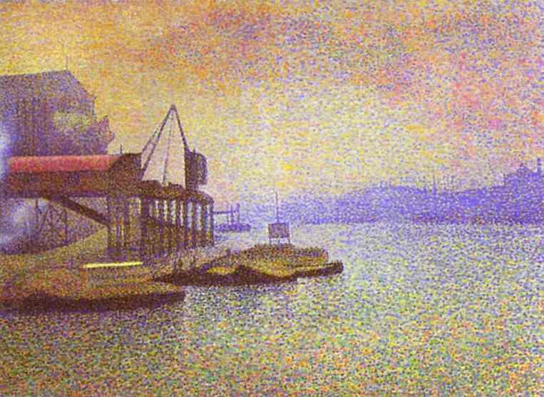 View Of The Thames — Georges Lemmen