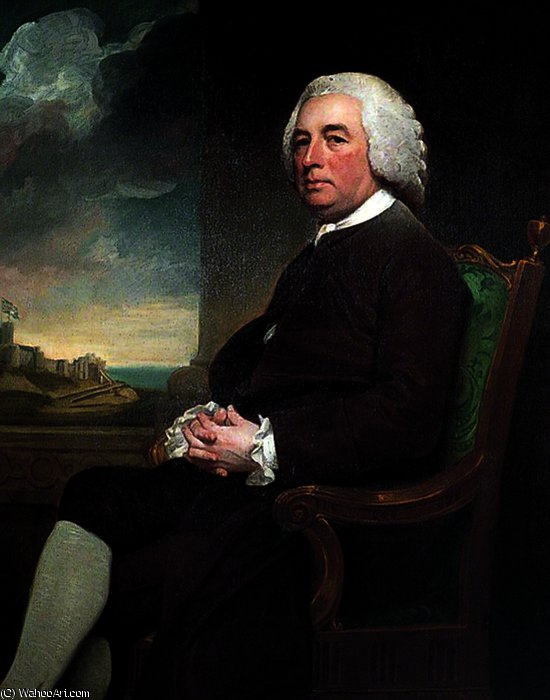 Michael Russell, Agent Victualler Of Dover — George Romney