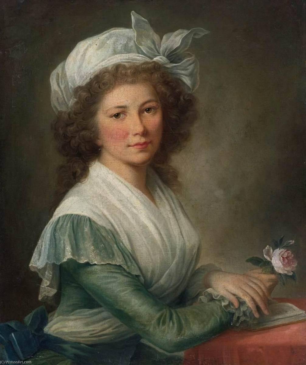 Portrait Of A Young Lady — Marie Victoire Lemoine