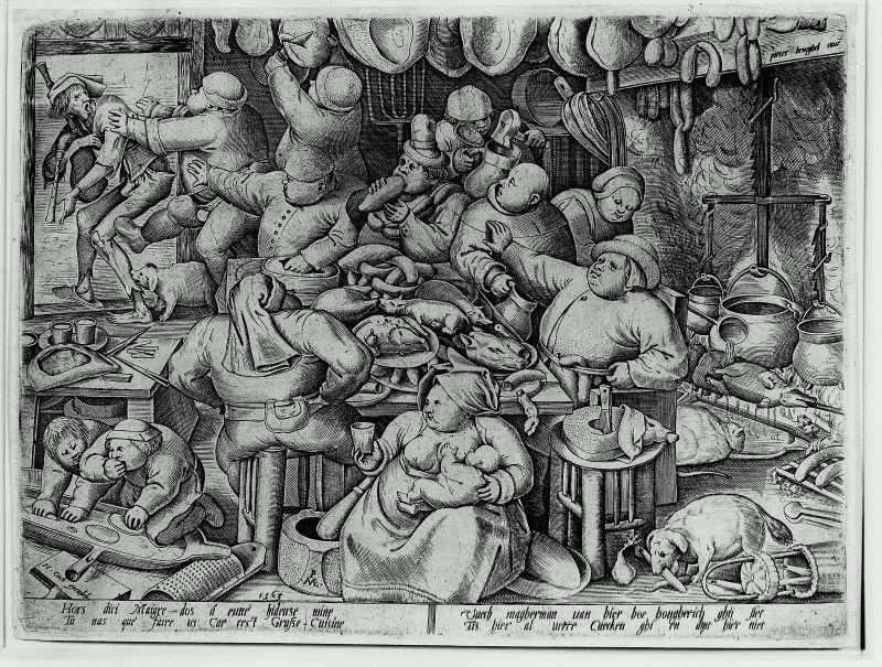 Das Fette Küchentchen — Pieter Bruegel Der Ältere