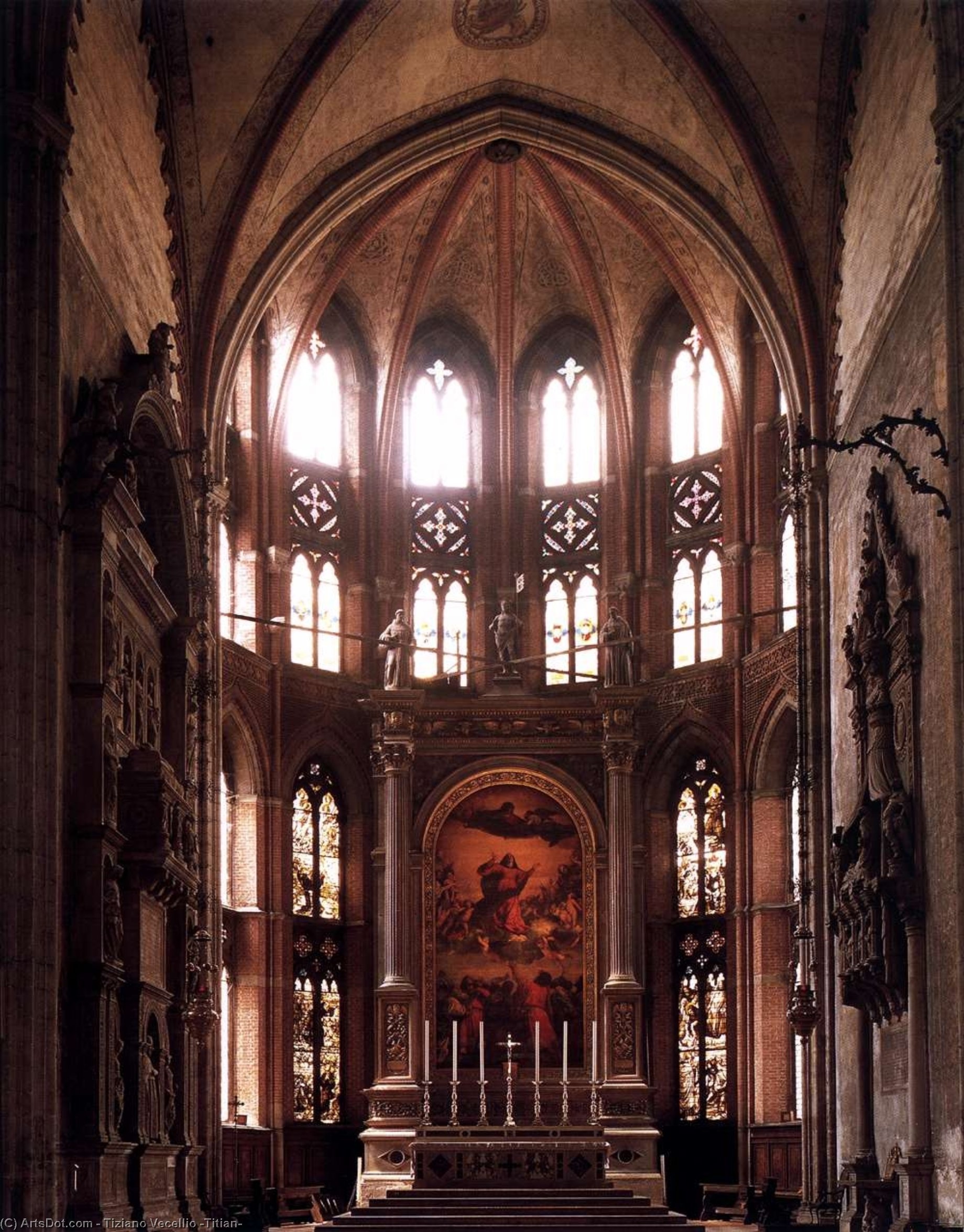 Interior Of The Apse — ティツィアーノ