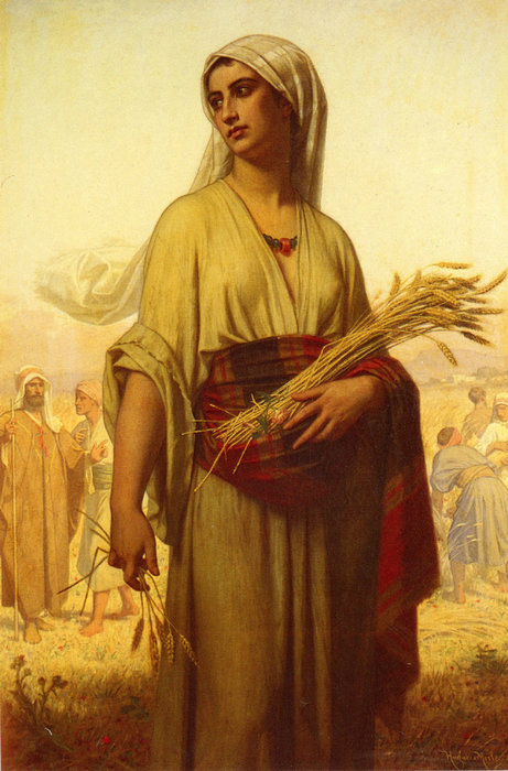 Ruth In The Fields — Hugues Merle