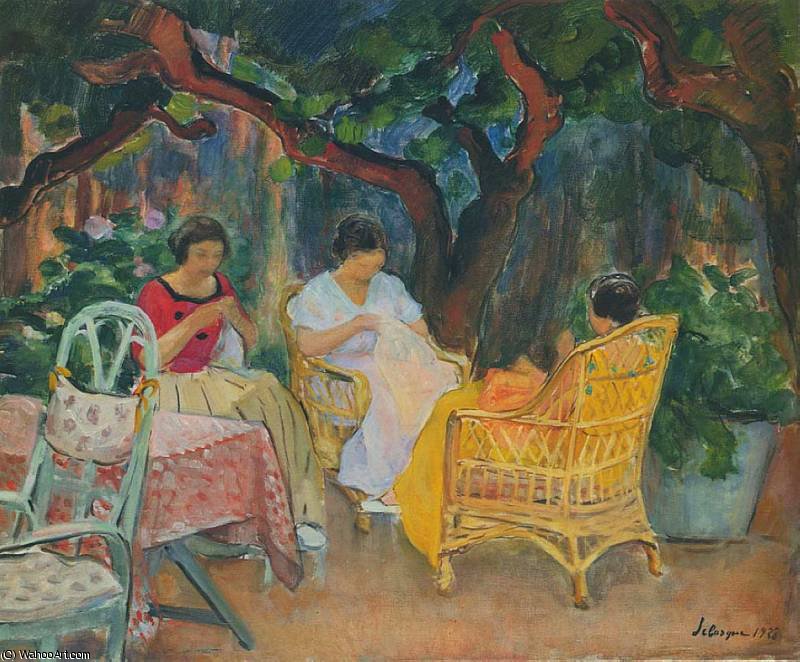 Afternoon In The Garden — Henri Lebasque
