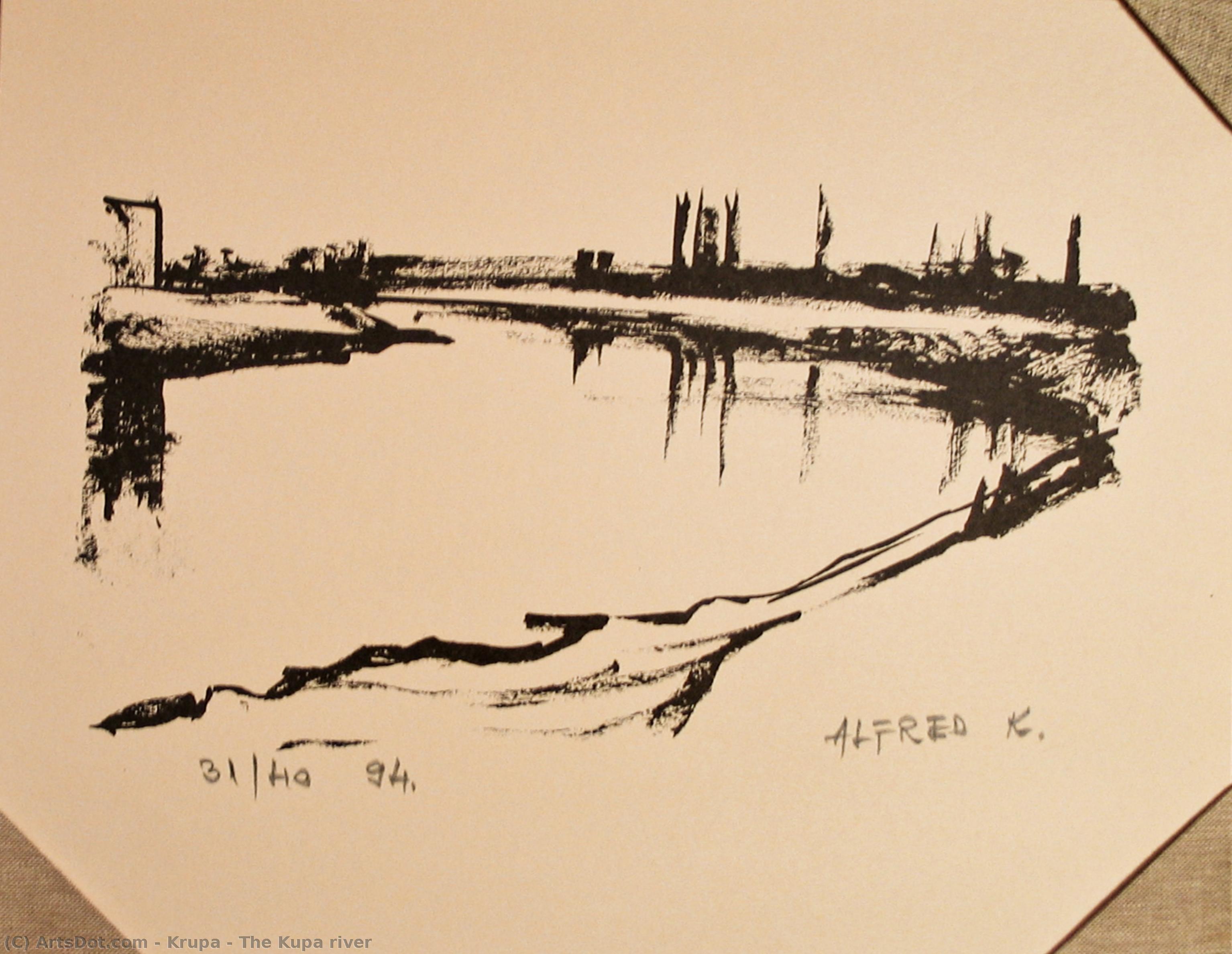 The Kupa River — Alfred Freddy Krupa