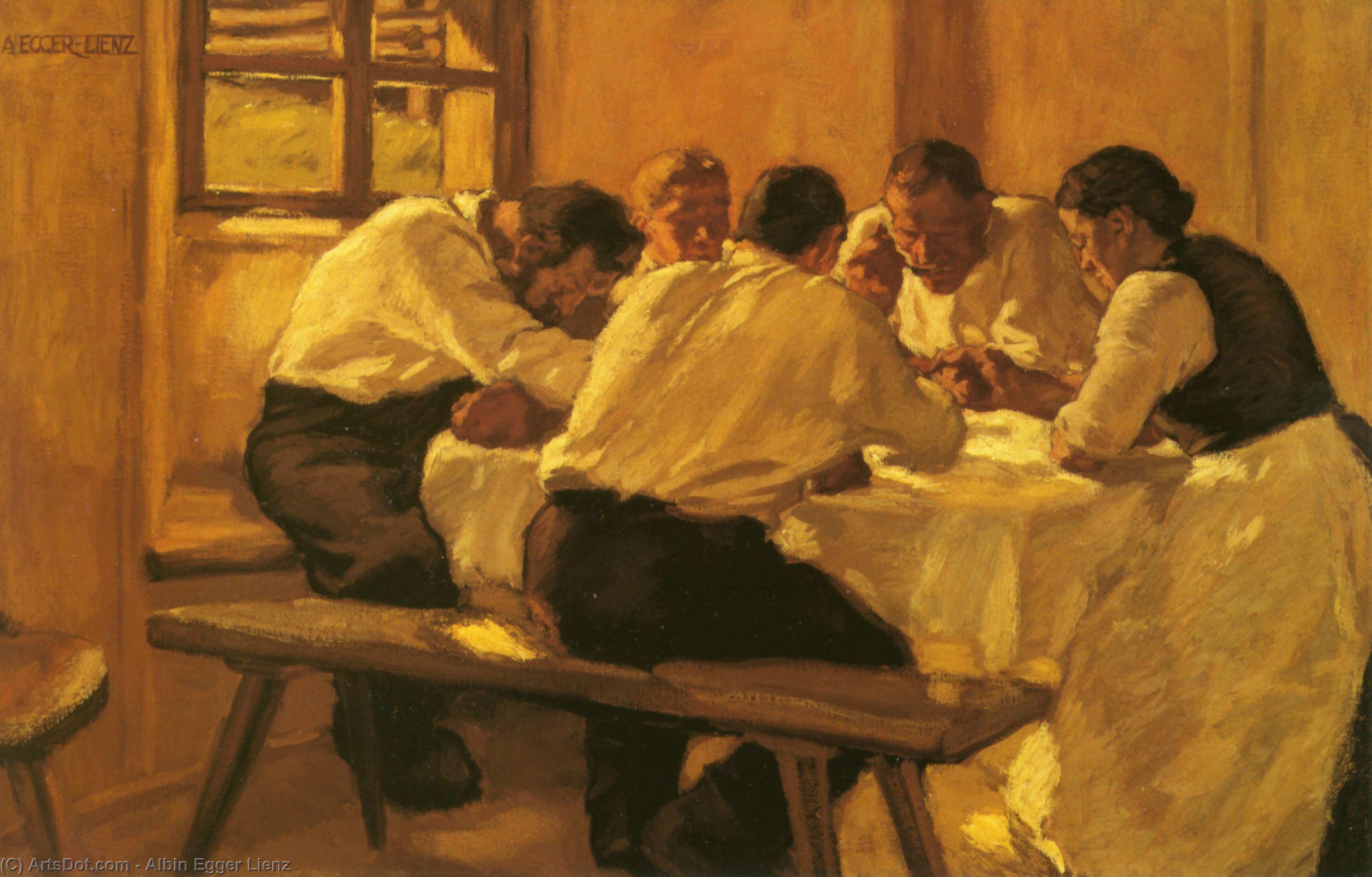 Lunch — Albin Egger-lienz