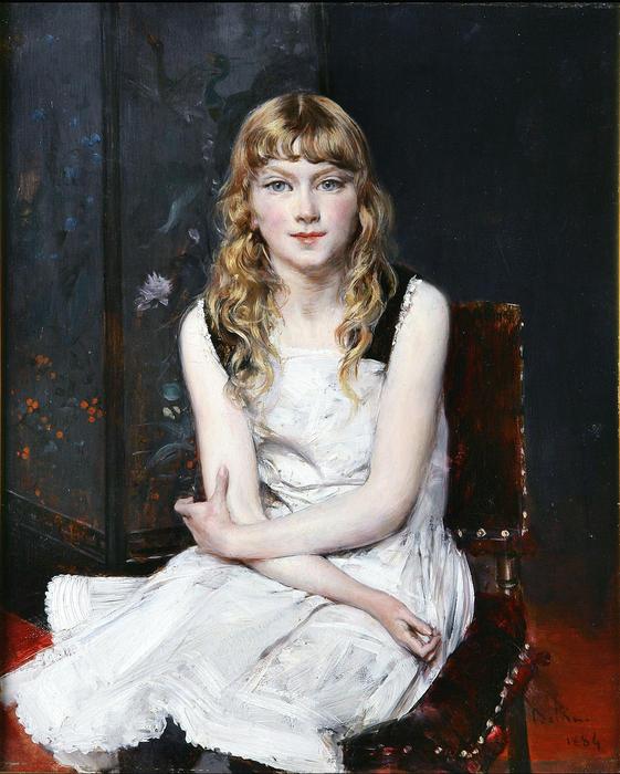 Portrait Of Irene Catlin — Giovanni Boldini