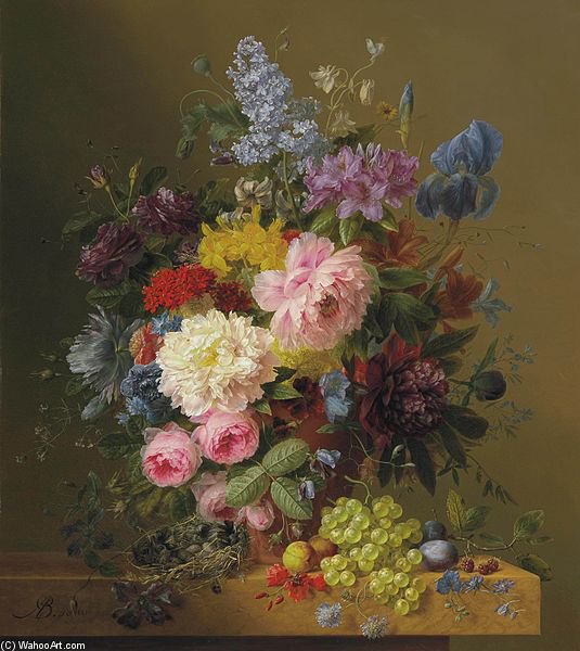 Lilacs Peonies — Arnoldus Bloemers