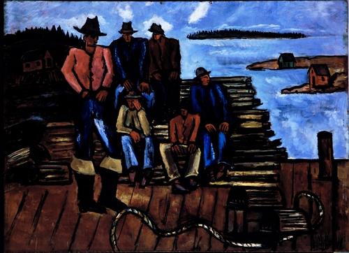 Lobster Fishermen — Marsden Hartley