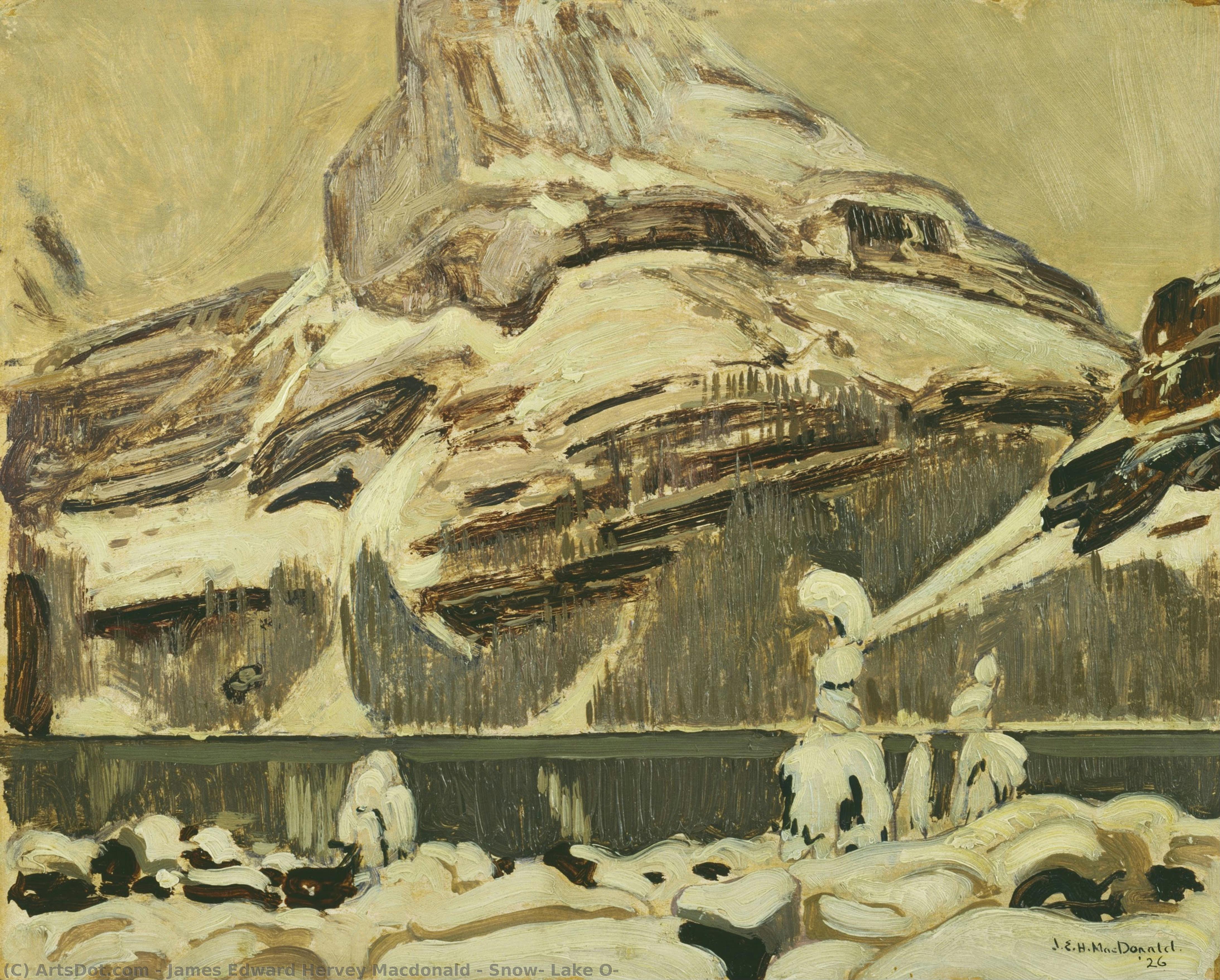Snow, Lake O — Džejms Edvard Hervi Makdonald