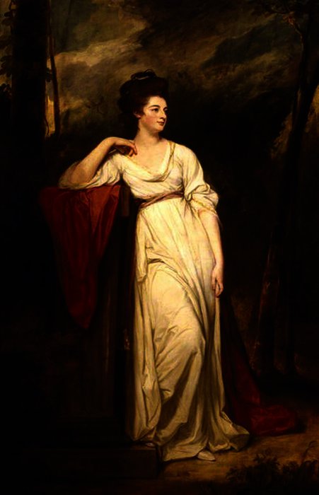 Frances Woodley, Mrs Henry Bankes Ii — George Romney