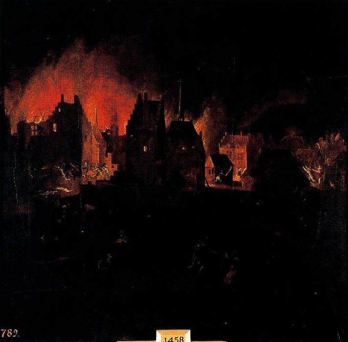 Burning And Looting Of A Population — Pieter Bruegel The Younger