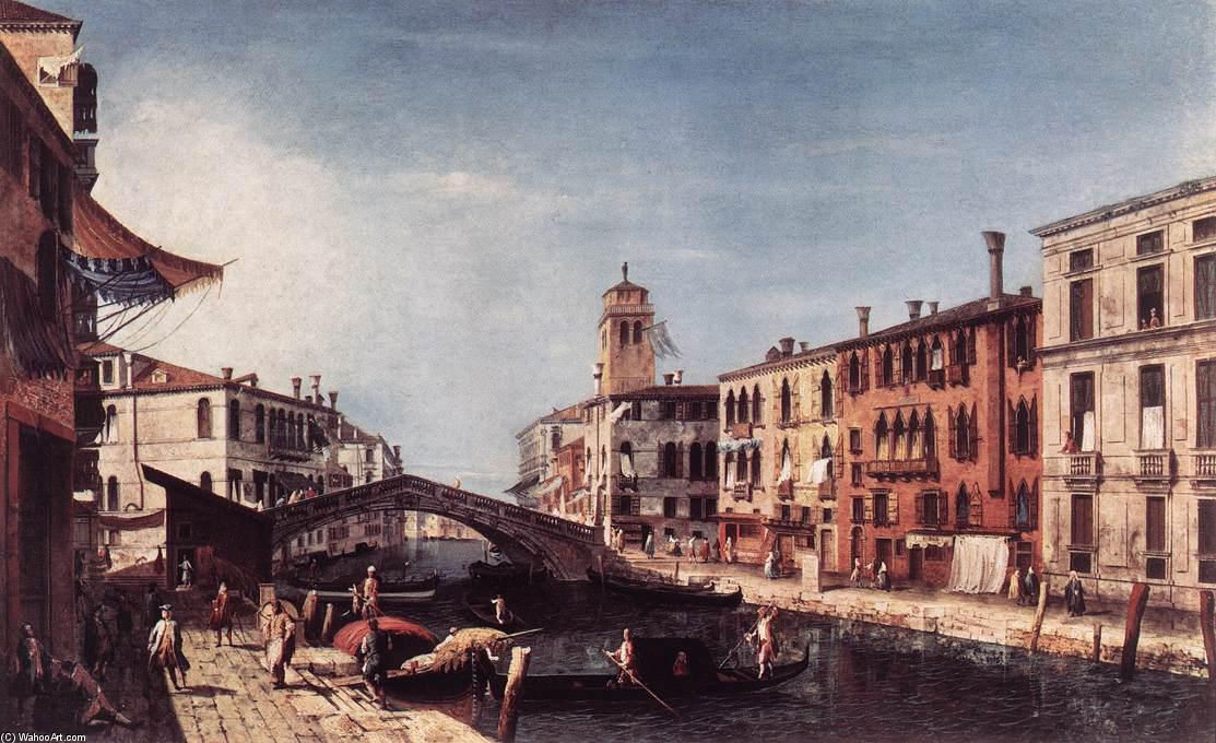 View Of The Rio Di Cannareggio — Michele Marieschi