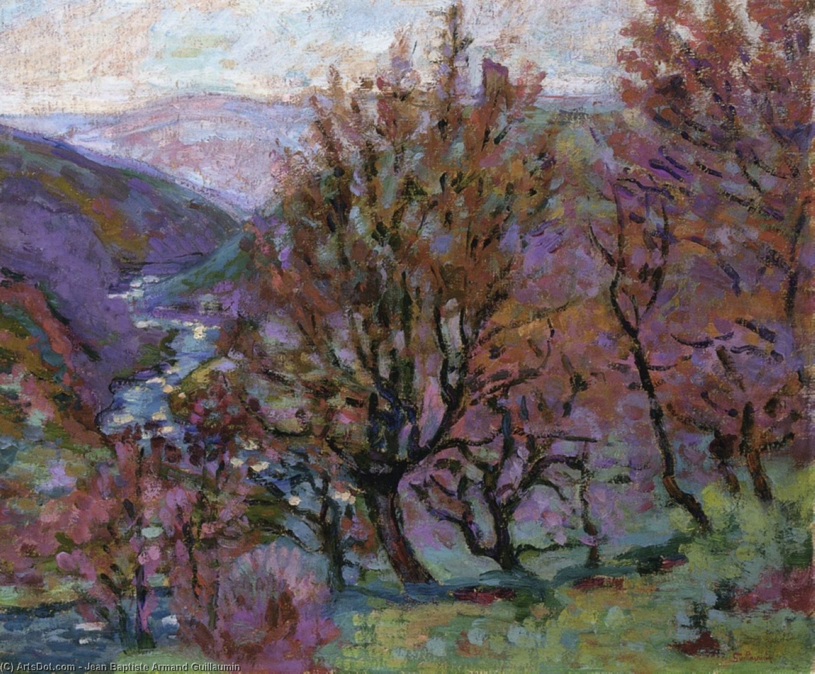 Landscape Of La Creuse — Ferdinand Guillaumin