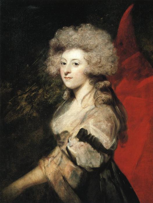 Portrait Of Maria Anne Fitzherbert — Sir Joshua Reynolds