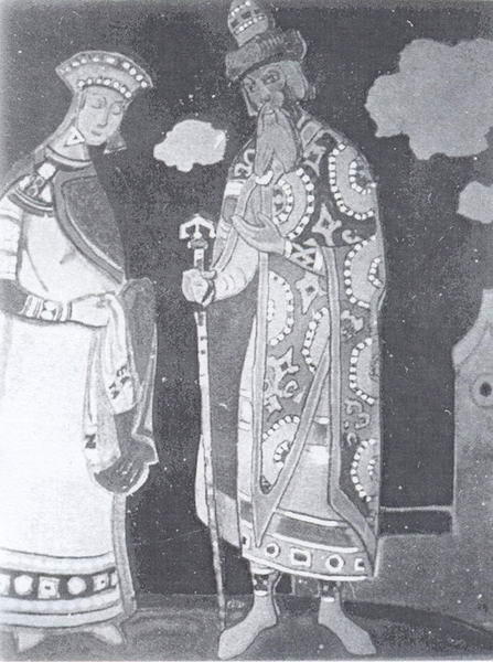 Snow Maiden And Berendey — Nicholas Roerich