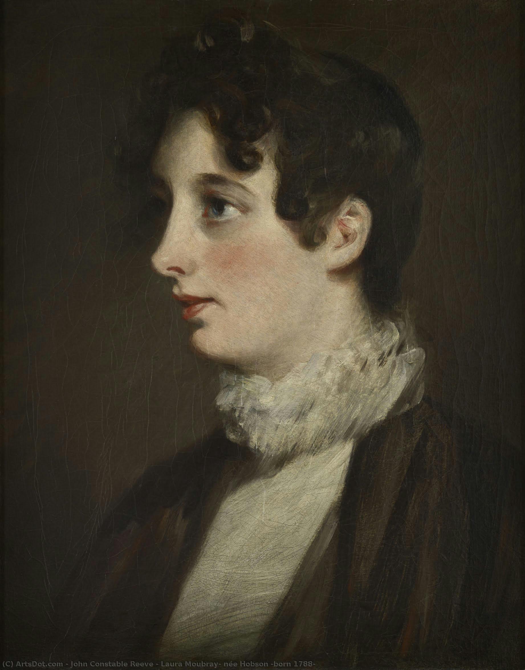 Laura Moubray, Née Hobson (born 1788) — John Constable Reeve