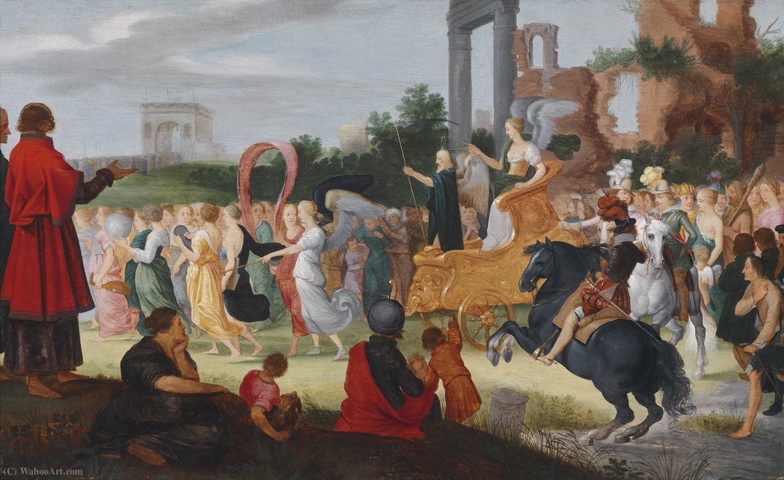 Allegory Of The Triumphal Entry Of Archduke Ferdinand Iii — Louis De Caullery