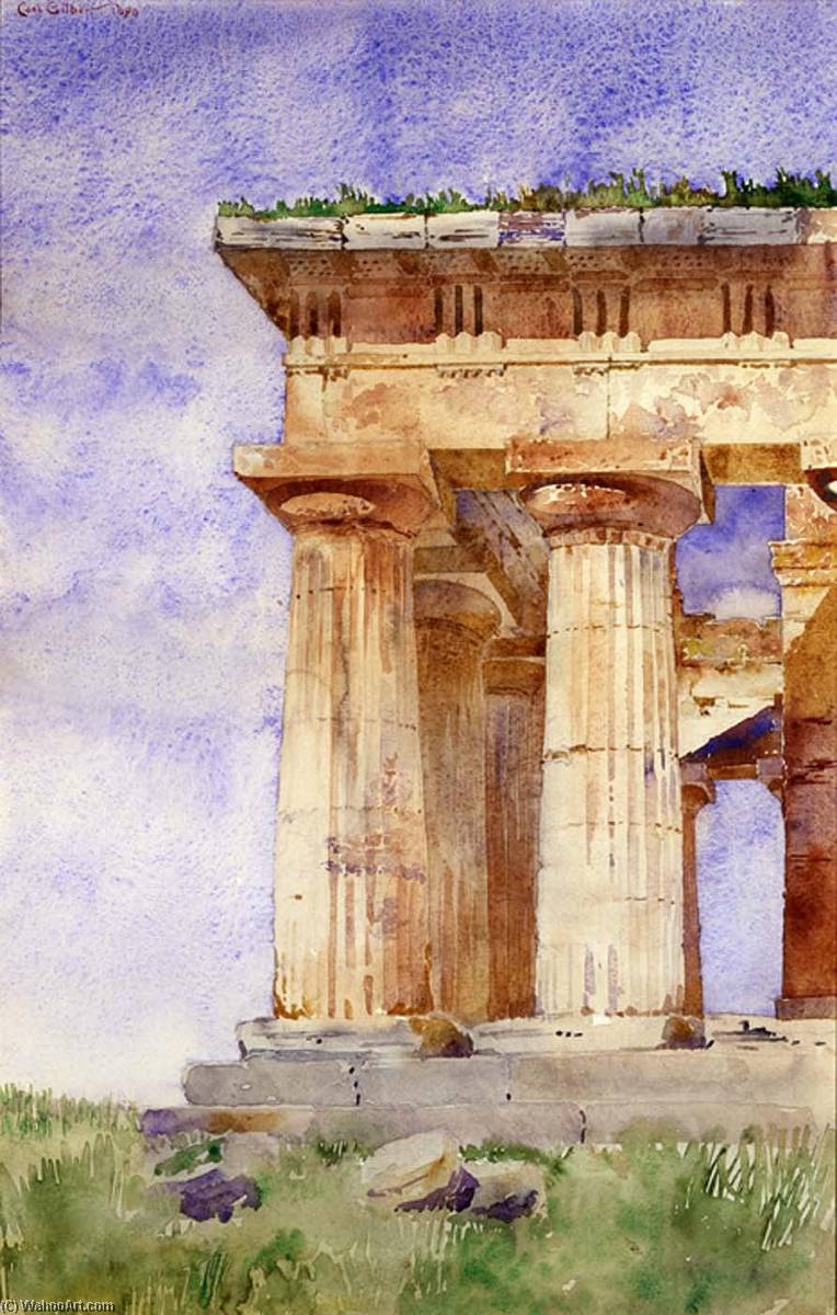 Temple Of Neptune, Paestum — Cass Gilbert