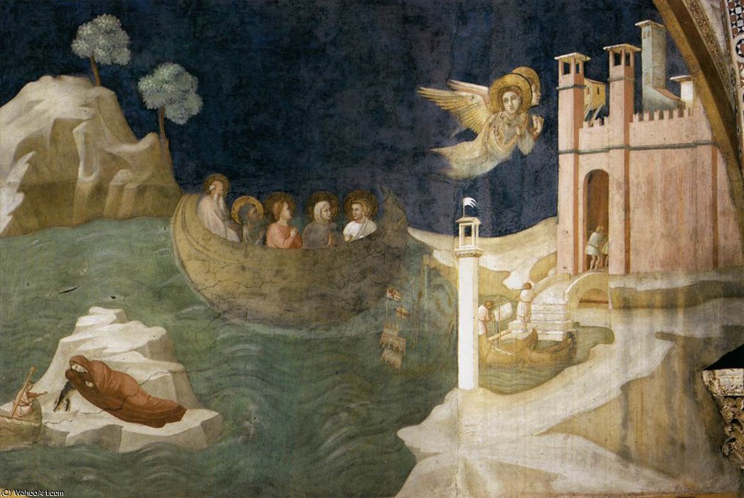 Mary Magdalene's Voyage To Marseilles — ジョット