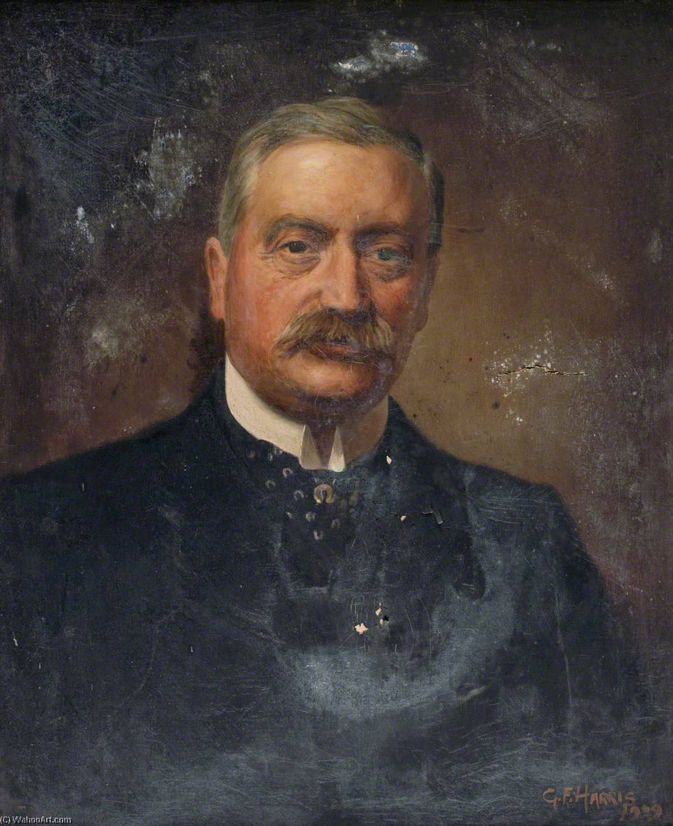 Portrait Of An Unknown Gentleman — George Frederick Harris