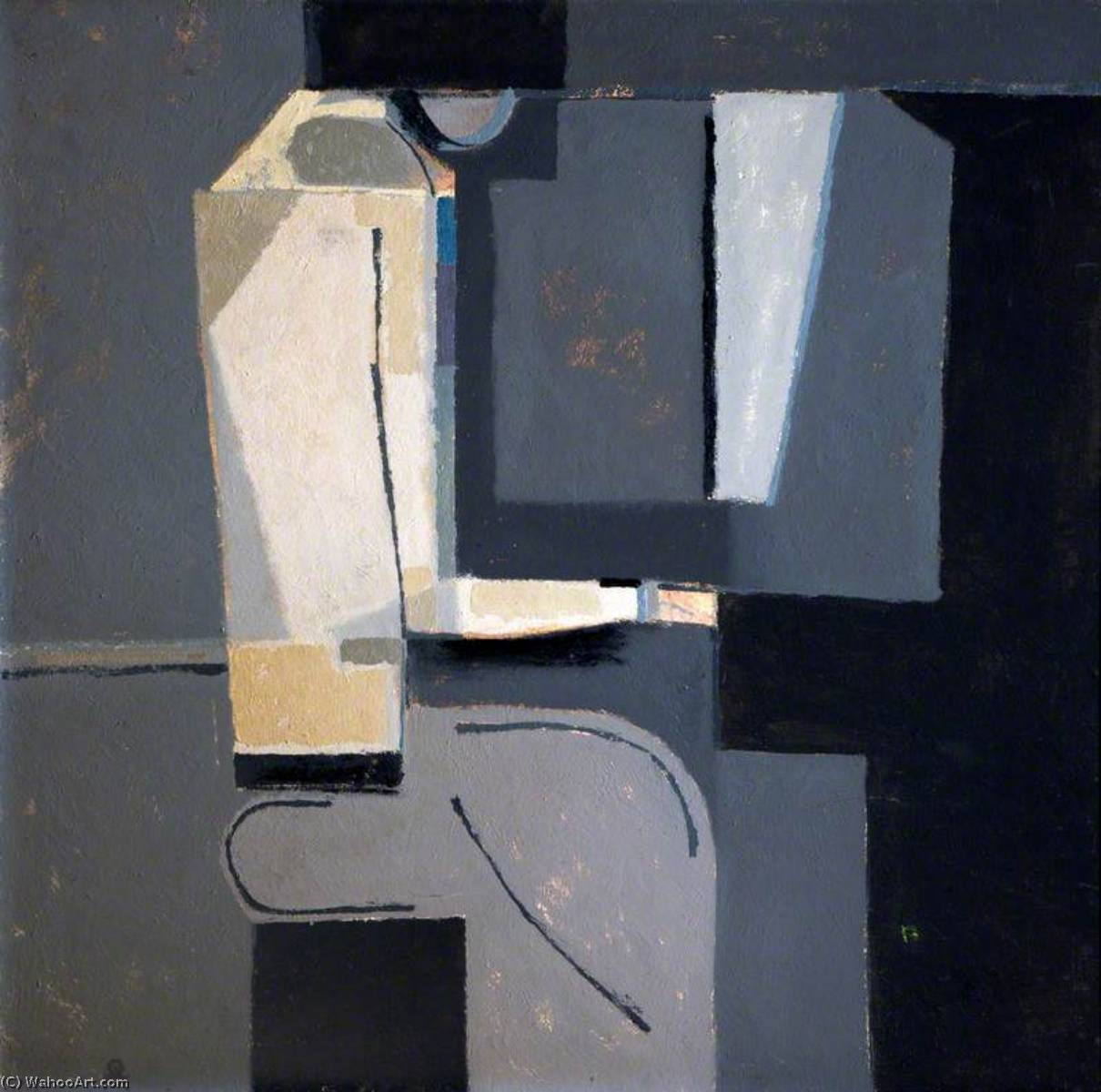 Man At A Piano — Colin Middleton