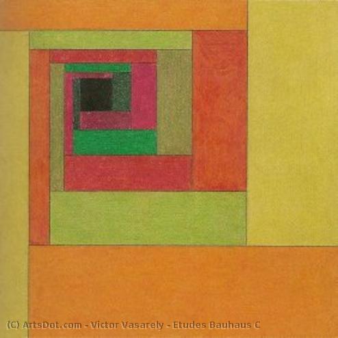 Etudes Bauhaus C — Victor Vasarely