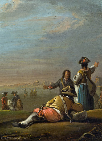Resting Soldier. — August Querfurt