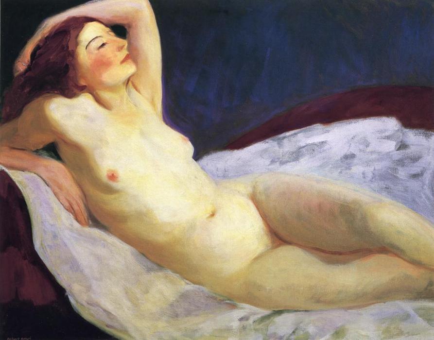 Reclining Nude (barbara Brown) — Роберт Генри