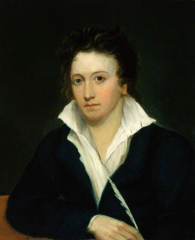 Percy Bysshe Shelley (copy After An Original Of 1918 By Amelia Curran And Edward Ellerker Williams) — Alfred Clint