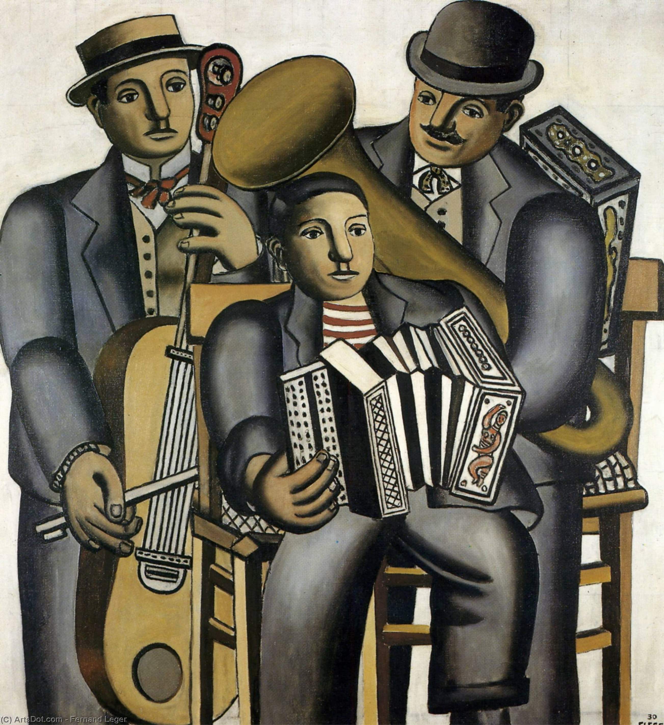 Three Musicians — フェルナンド・レジェ