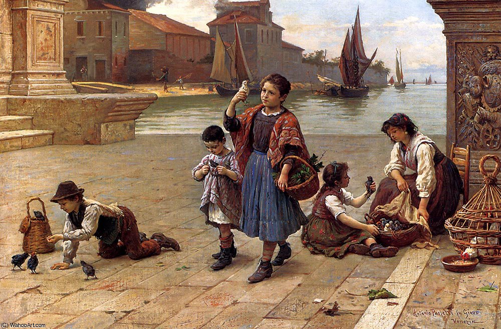 The Bird Seller — Antonio Ermolao Paoletti