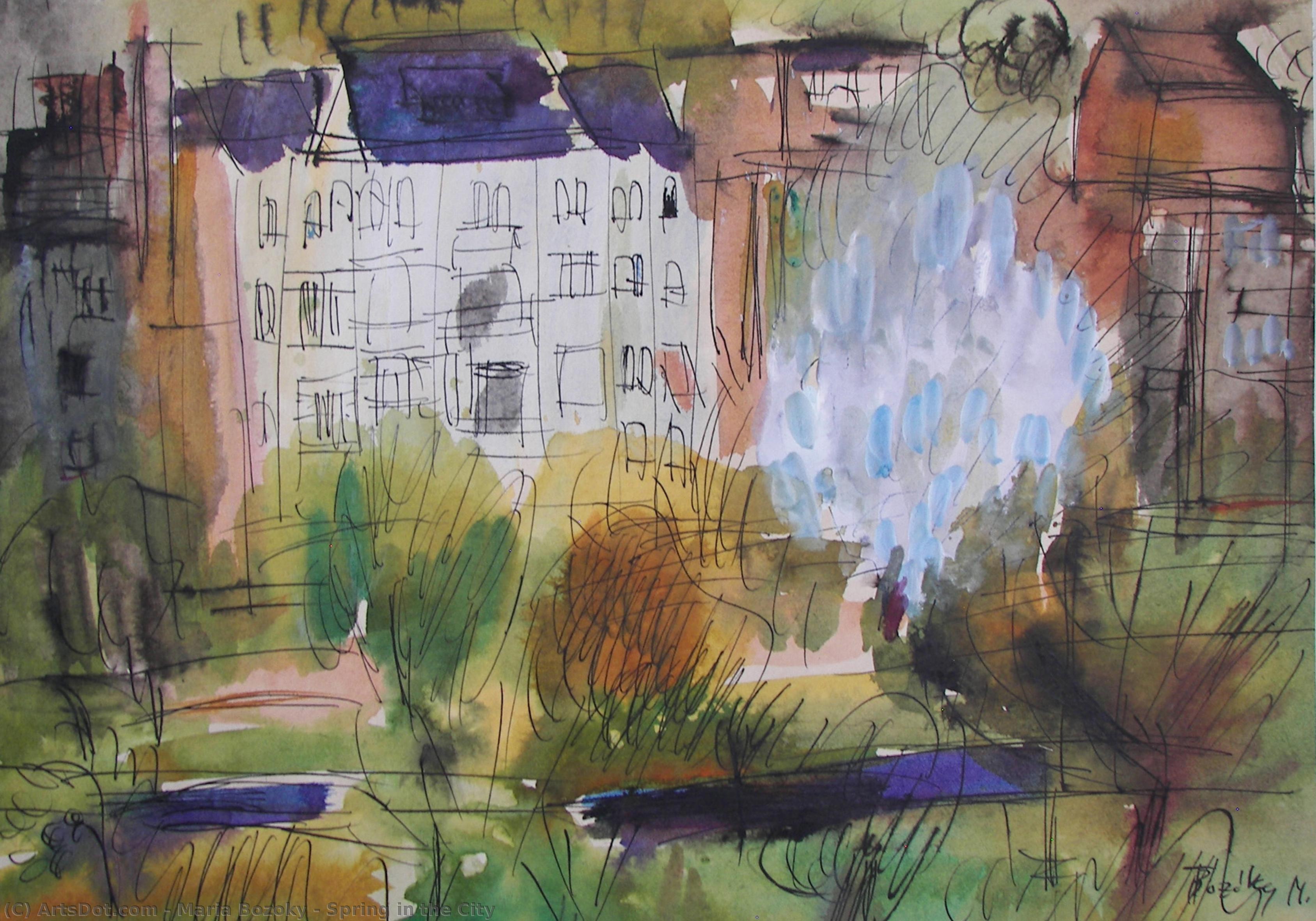 Spring In The City — Mária Bozóky