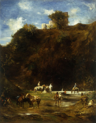 Arabs Resting — Eugène Fromentin