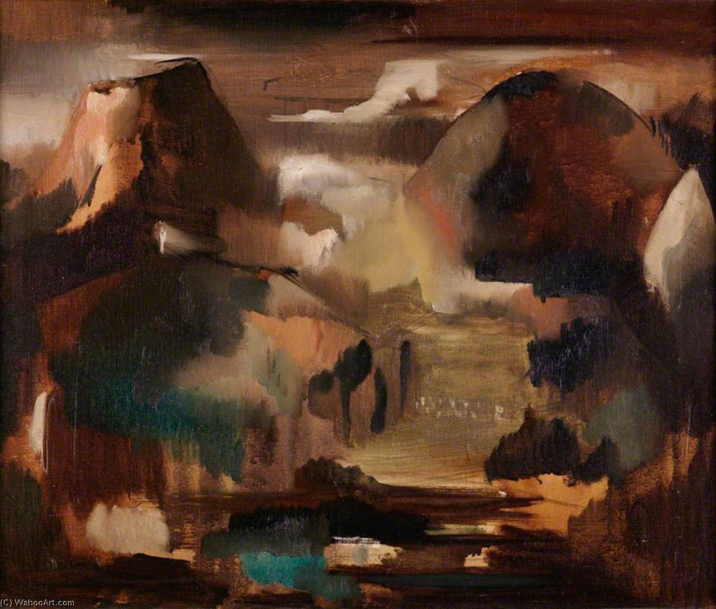 Surrey Landscape — William Johnstone