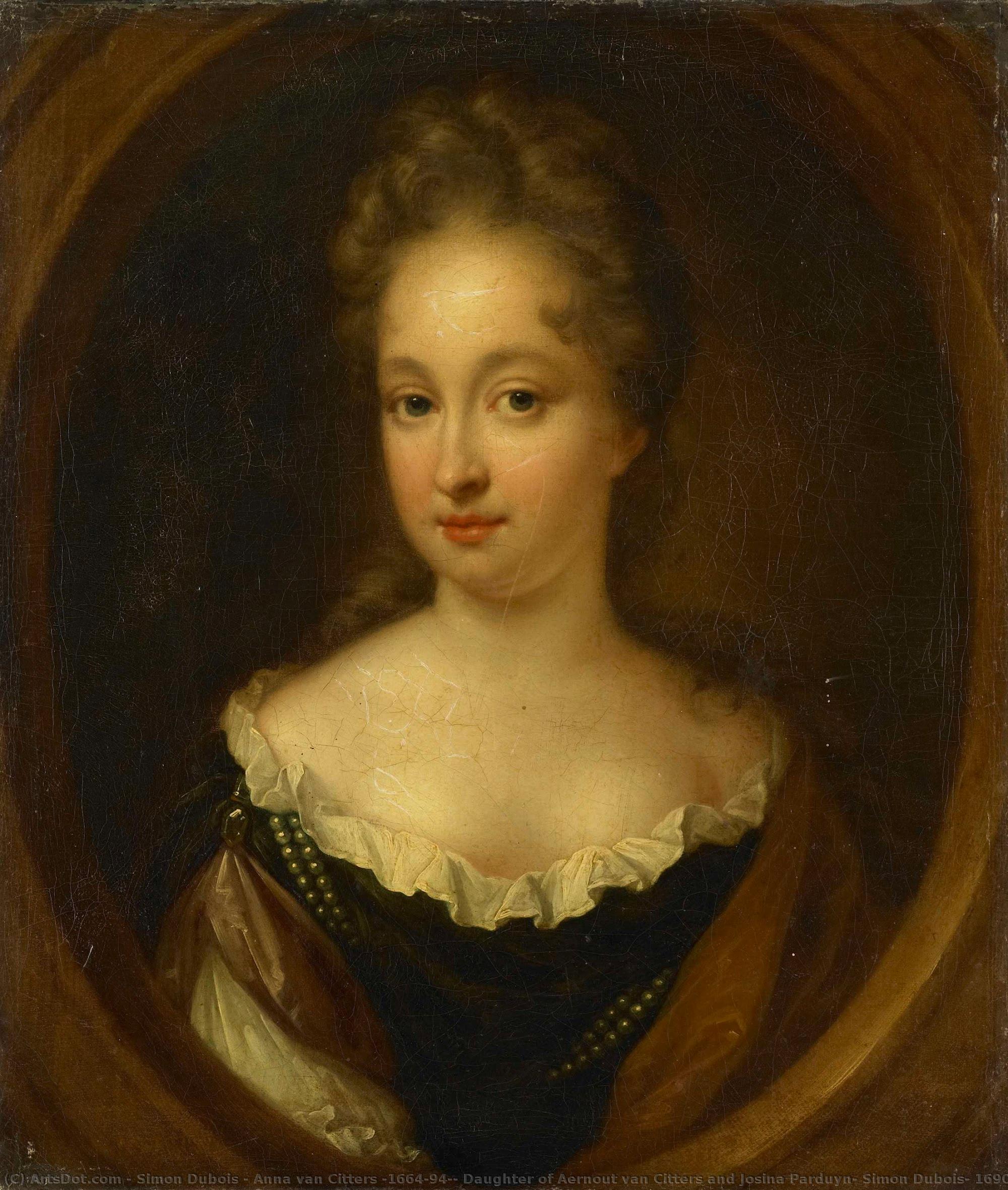 Anna Van Citters (1664-94), Daughter Of Aernout Van Citters And Josina Parduyn, Simon Dubois, 1690 - 1694 — Simon Dubois