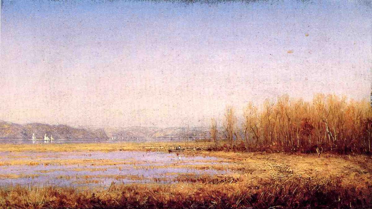 Marshes Of The Hudson — Sanford Robinson Gifford