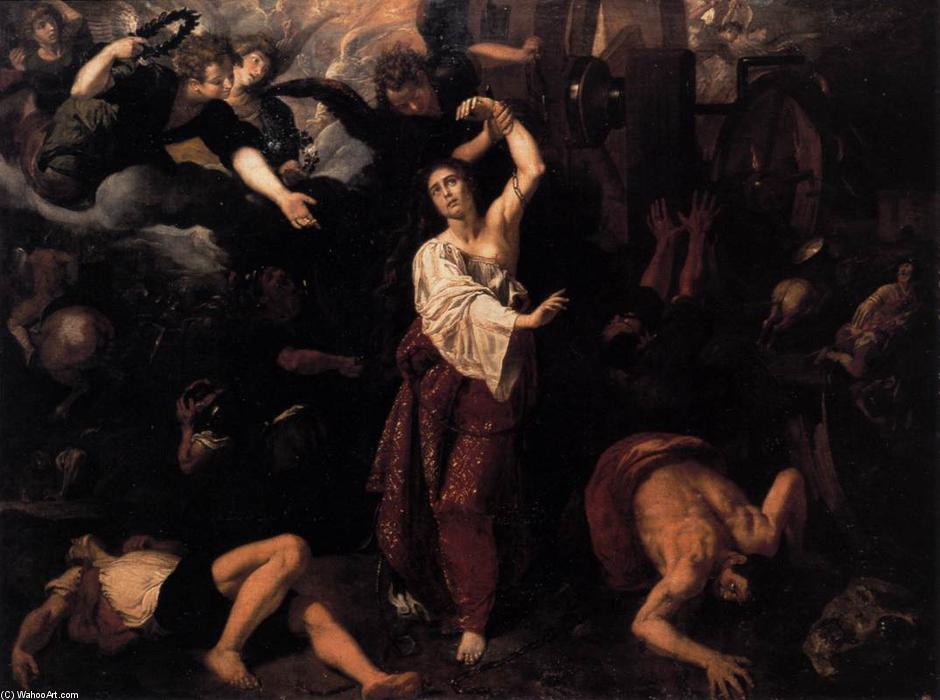 The Martyrdom Of St Catherine Of Alexandria — Vicente Castelló