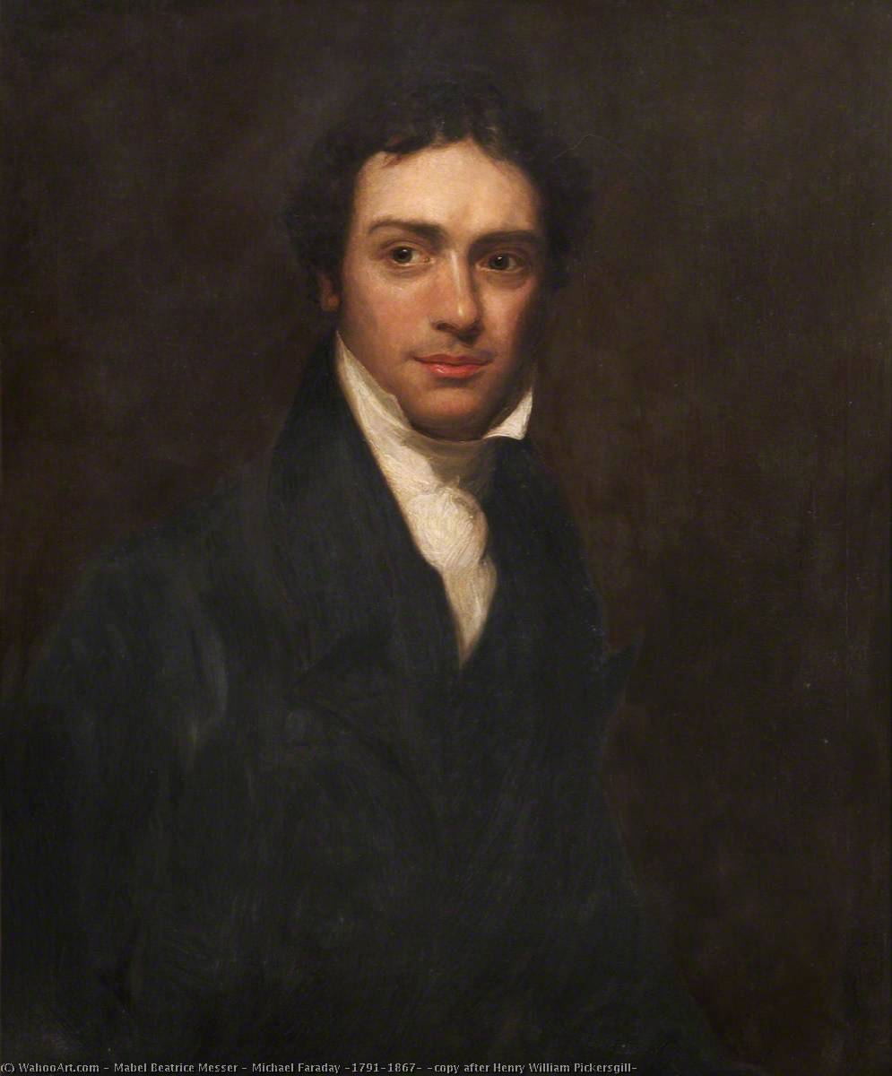 Michael Faraday (1791–1867) (copy After Henry William Pickersgill) — Mabel Beatrice Messer