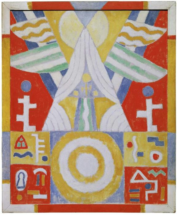 Arrangement - Hieroglyphics — Marsden Hartley
