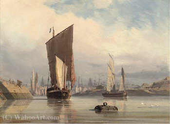 Ghosting Into Harbour — Antoine Léon Morel-fatio