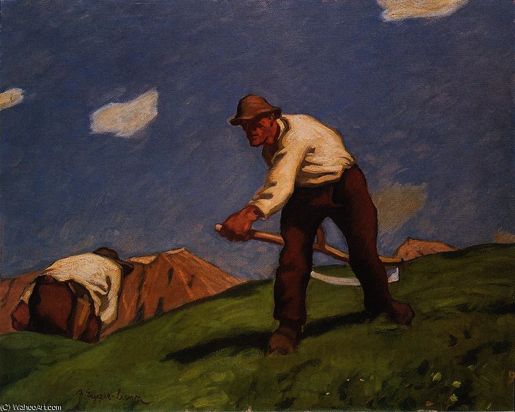 Two Mountain Mower — Albin Egger Lienz