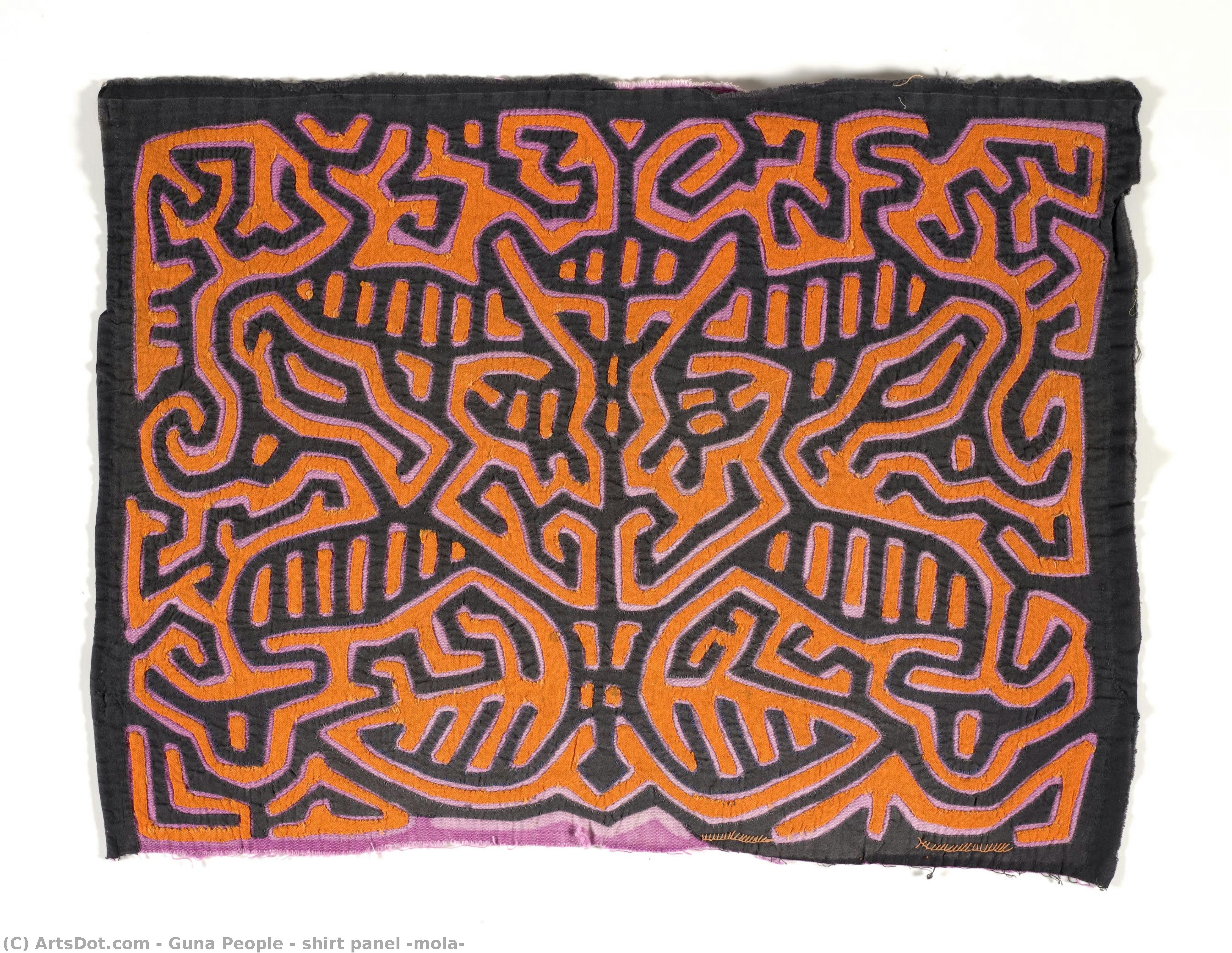 Shirt Panel (mola) — Guna People