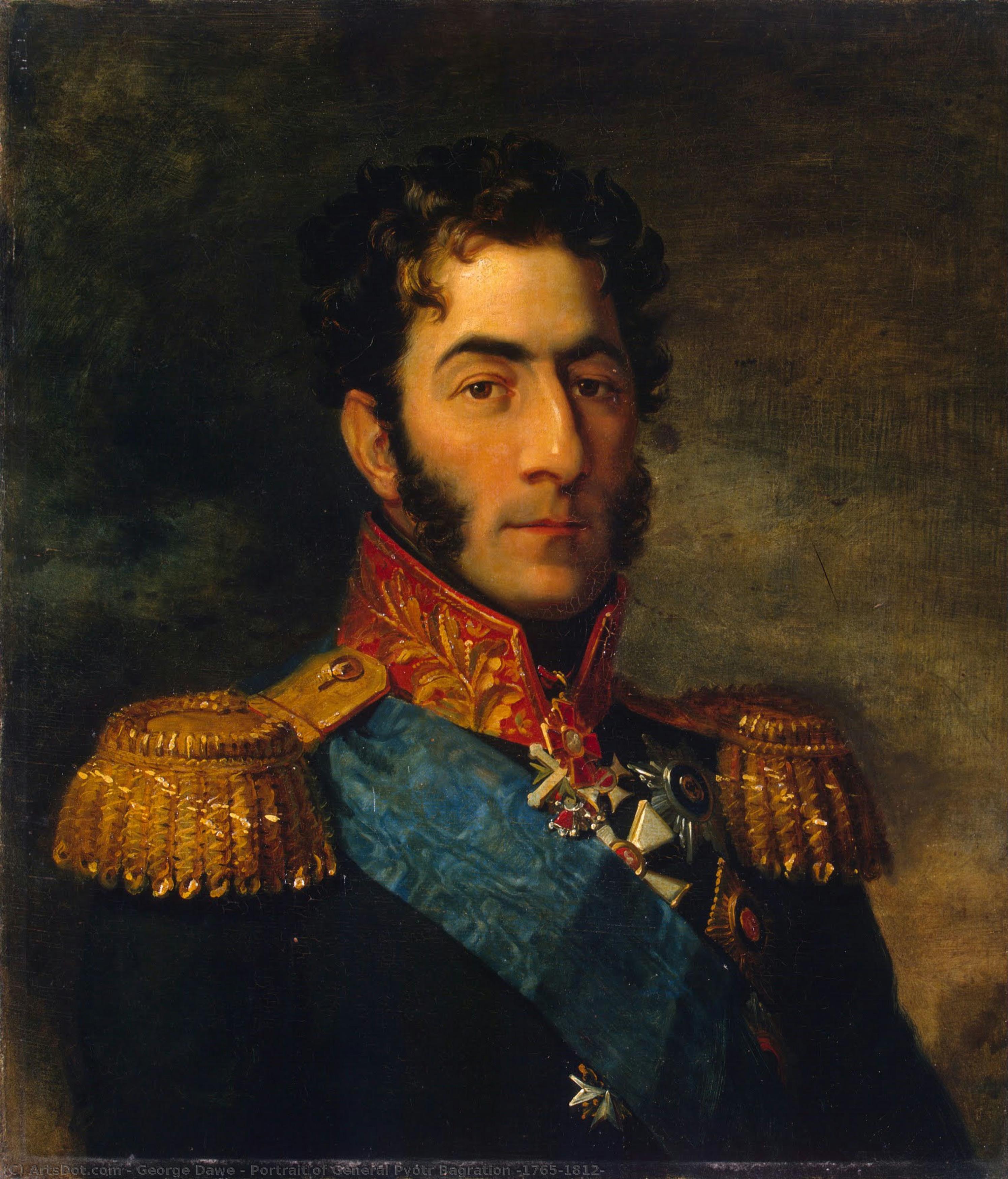Portrait Of General Pyotr Bagration (1765-1812) — George Dawe